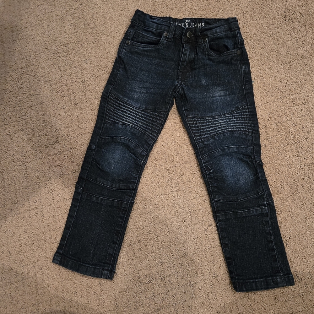 Stylish Kids' Dark Blue Jeans